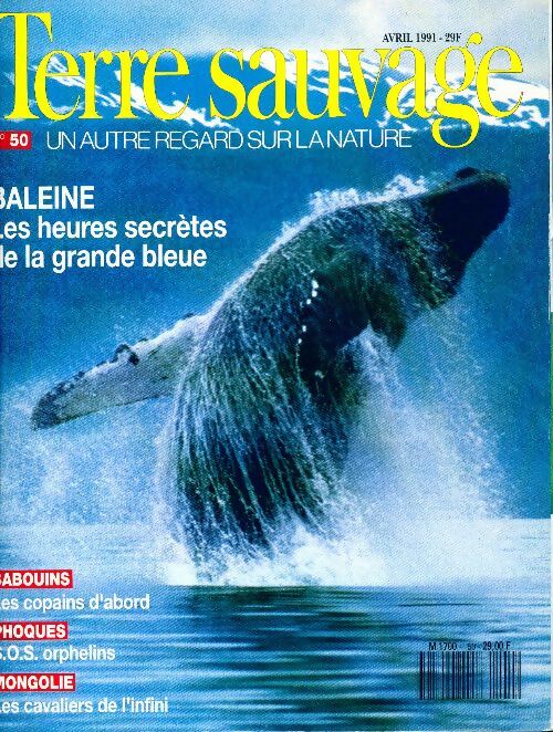 Terre sauvage n°50 : Baleine - Collectif - Livre