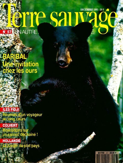 Terre sauvage n°57 : Baribal, une invitation chez les ours - Collectif - Livre
