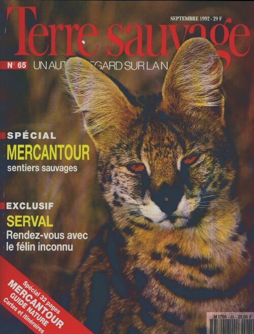 Terre sauvage n°65 : Mercantour / Serval - Collectif - Livre