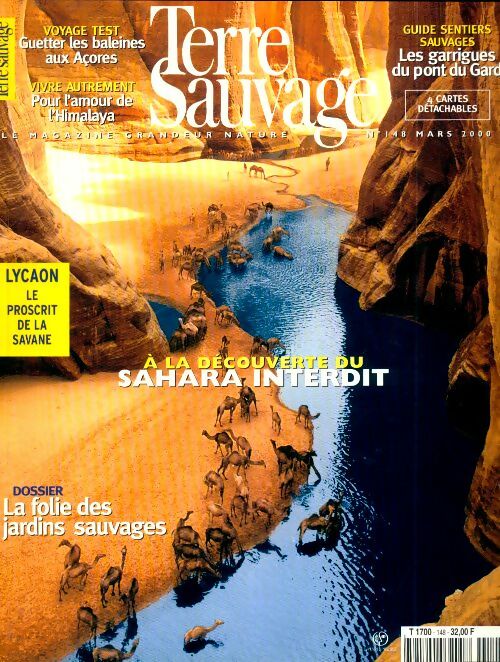 Terre sauvage n°148 : A la découverte du Sahara interdit - Collectif - Livre