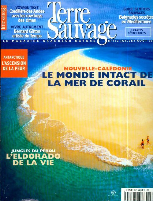 Terre sauvage n°152 : Le monde intact de la mer de Corail - Collectif - Livre