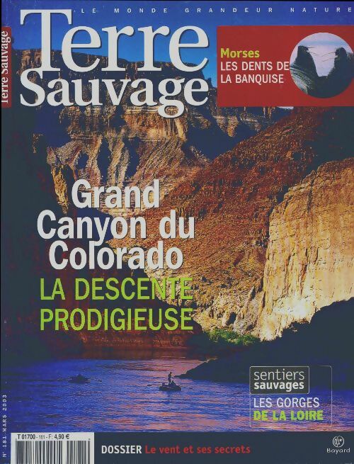 Terre sauvage n°181 : Gand canyon du Colorado - Collectif - Livre