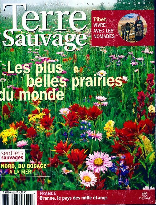 Terre sauvage n°183 : Les plus belles prairies du monde - Collectif - Livre
