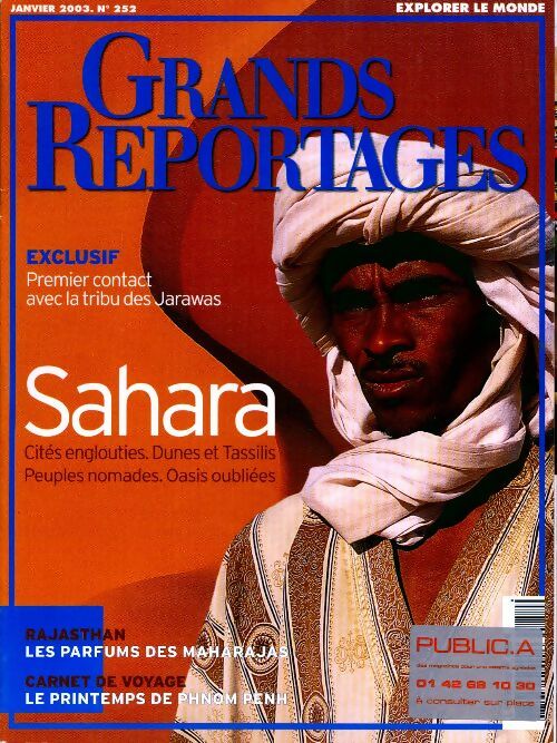 Grands reportages n°252 : Sahara - Collectif - Livre