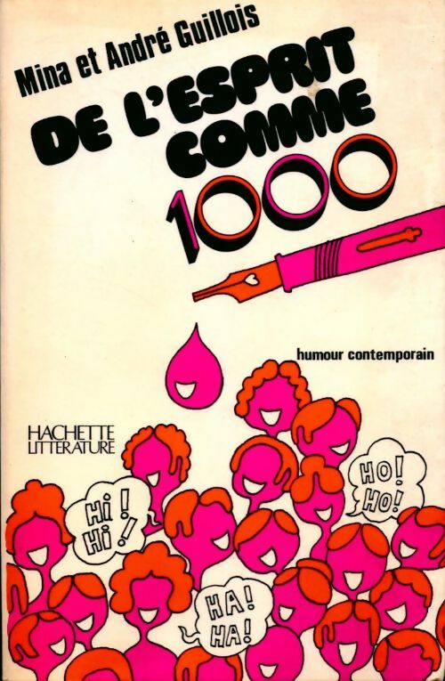 De l'esprit comme 1000 - Mina Guillois - Livre