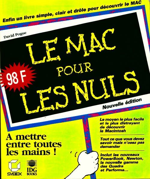 Le Mac pour les nuls - David Pogue - Livre