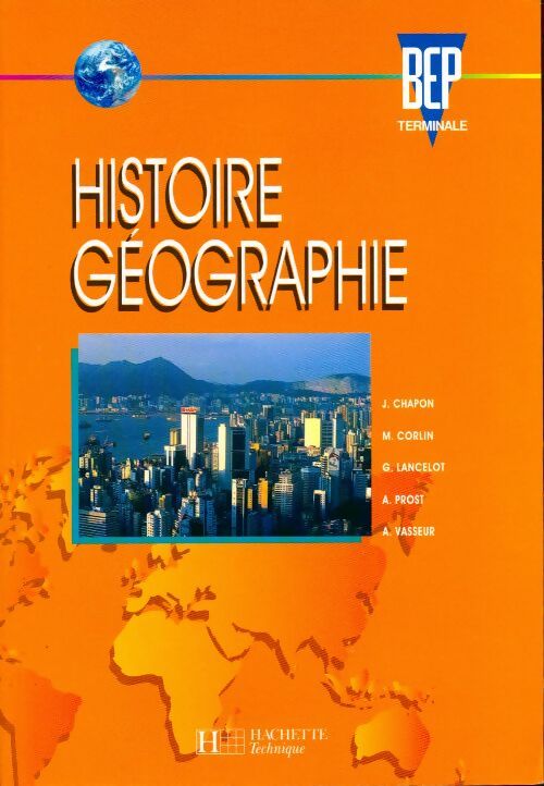 Histoire-géographie BEP Terminale - Jacques Chapon - Livre
