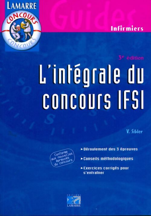 L'intégrale du concours IFSI - Victor Sibler - Livre