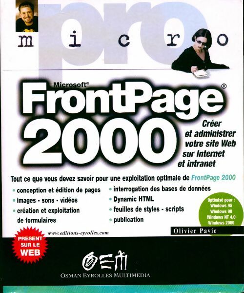 Frontpage 2000 - Olivier Pavie - Livre