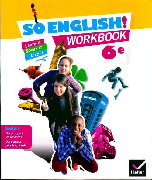 So english ! workbook 6e - Germain Ledru - Livre
