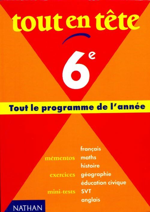 Tout en tête 6e - Noël - Livre
