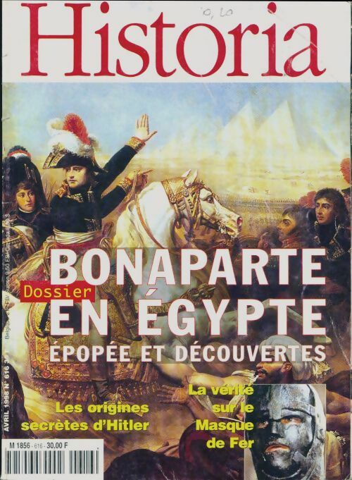 Historia n°616 : Bonaparte en Egypte - Collectif - Livre