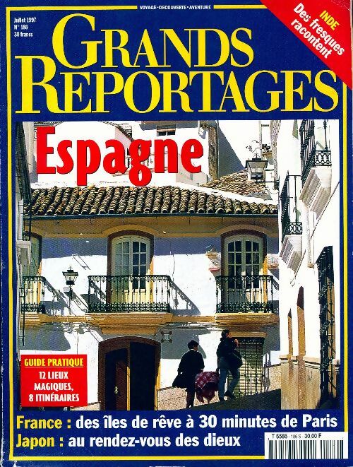 Grands reportages n°186 : Espagne - Collectif - Livre