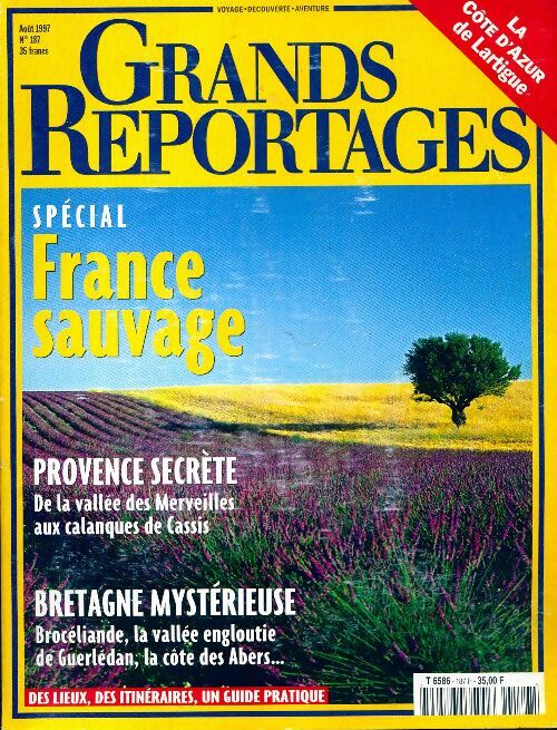 Grands reportages n°187 : Spécial France sauvage - Collectif - Livre