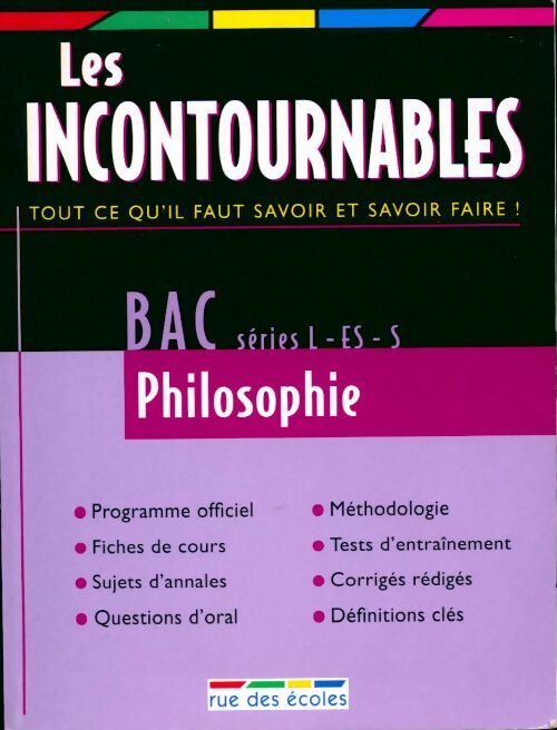 Philosophie Terminales L, ES, S - Collectif - Livre