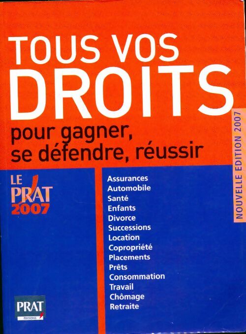 Tous vos droits 2007 - Isabelle Resmond-Michel - Livre