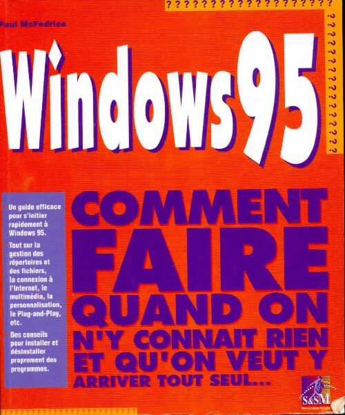 Windows 95 - Paul McFedries - Livre