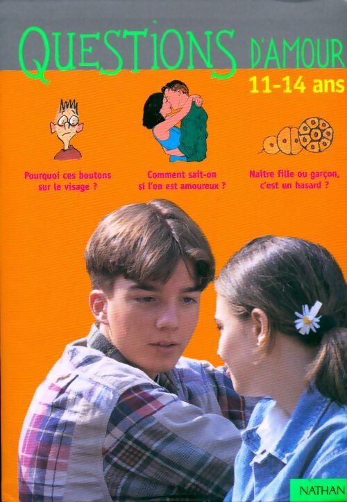 Questions d'amours 11-14ans - Virgine Dumont - Livre