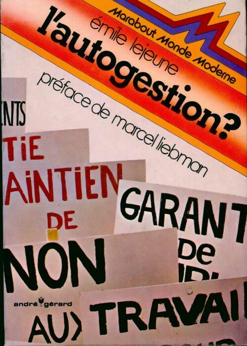 L'autogestion ? - Emile Lejeune - Livre