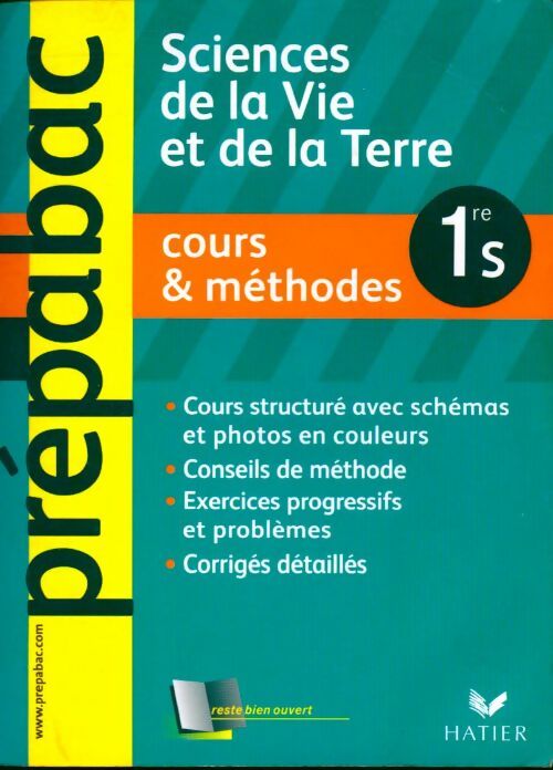 Sciences de la vie et de la terre Première S. Cours & Méthode - Jocelyne Cialec-Diallo - Livre