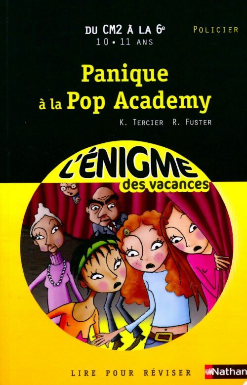 Panique à la Pop Academy - Karine Tercier - Livre
