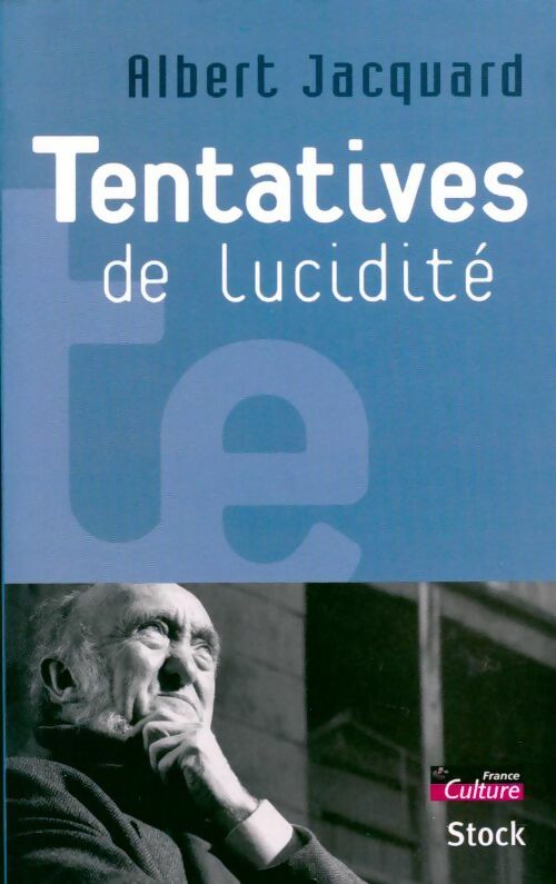 Tentatives de lucidité - Albert Jacquard - Livre