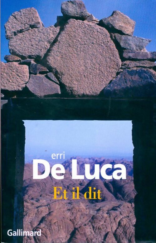 Et il dit - Erri De Luca - Livre