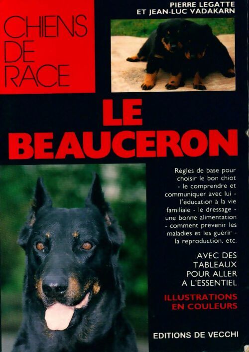 Le Beauceron - Monique Reverdy - Livre