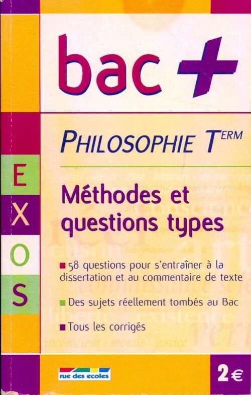 Philosophie Terminale - Collectif - Livre