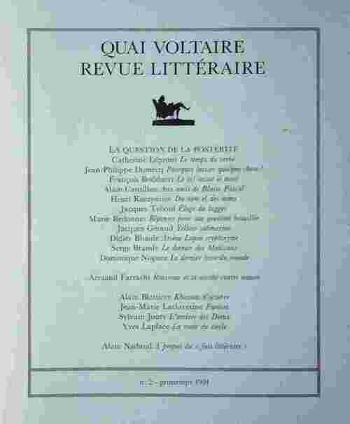 La question de la postérité - Collectif - Livre