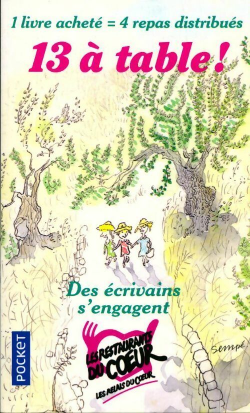 13 À table ! 2018 - Collectif - Livre
