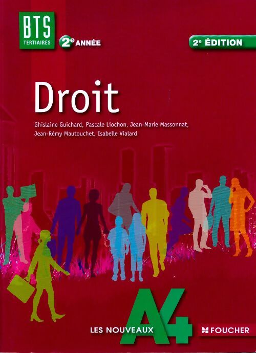 Droit 2e année BTS tertiaires - Isabelle Vialard - Livre
