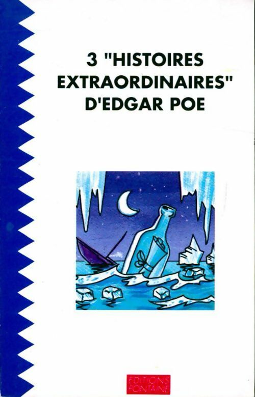 3 Histoires extraordinaires - Edgar Allan Poe - Livre