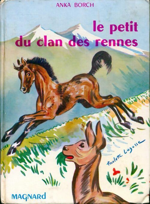 Le petit du clan des Rennes - Anka Borch - Livre