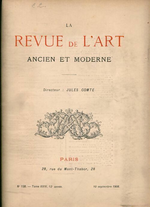 Revue de l'art ancien et moderne n°138 - Collectif - Livre