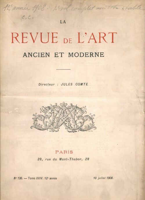 Revue de l'art ancien et moderne n°136 - Collectif - Livre