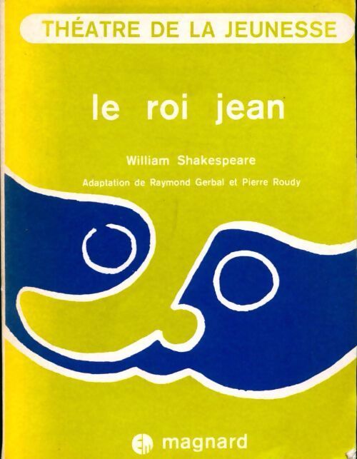 Le roi Jean - William Shakespeare - Livre