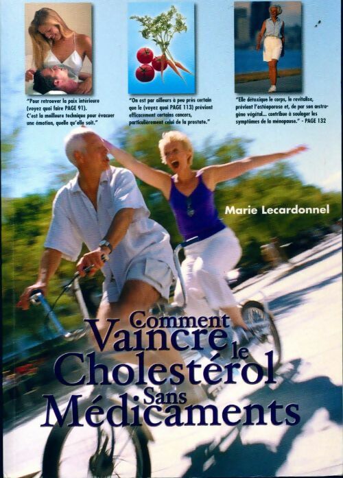 Comment vaincre le cholestérol sans médicaments - Marie Lecardonnel - Livre