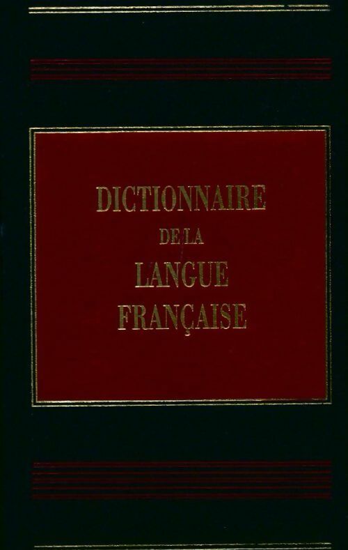 Dictionnaire de la langue française - Inconnu - Livre