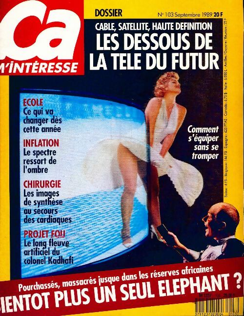 Ca m'intéresse n°103 : Les dessous de la télé du futur - Collectif - Livre