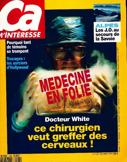Ca m'intéresse n°120 : Médecine en folie - Collectif - Livre