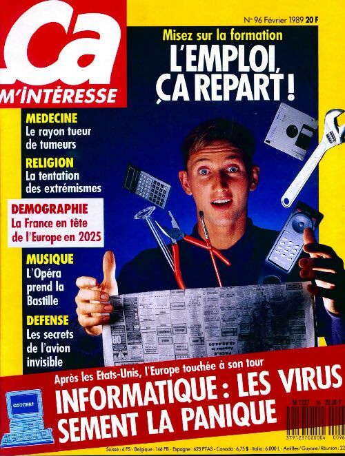 Ca m'intéresse n°96 : L'emploi, ça repart - Collectif - Livre