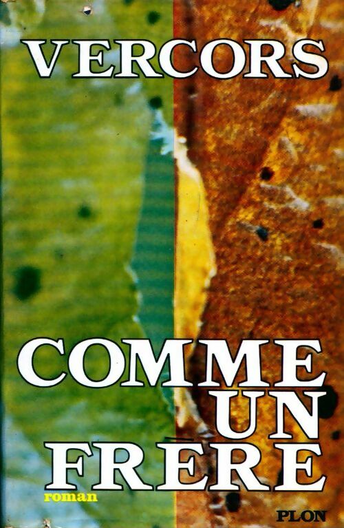 Comme un frère - Vercors - Livre
