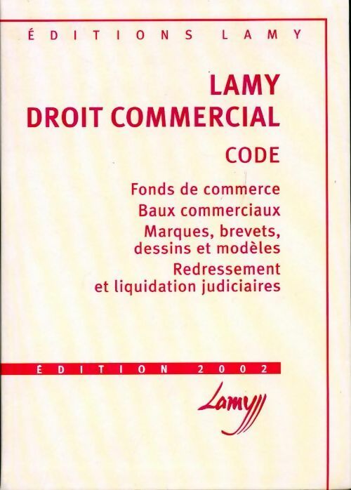 Droit commercial 2002 - Collectif - Livre