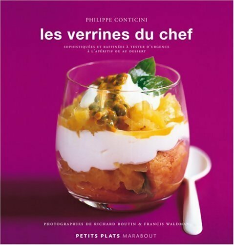 Verrines du chef - Philippe Conticini - Livre