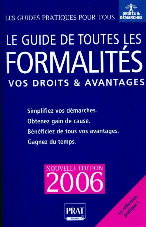 Le guide de toutes les formalités 2006 - Sylvie Peylaboud - Livre