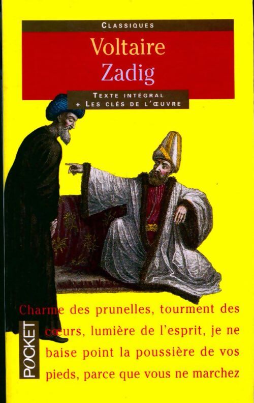 Zadig et autres contes - Voltaire - Livre