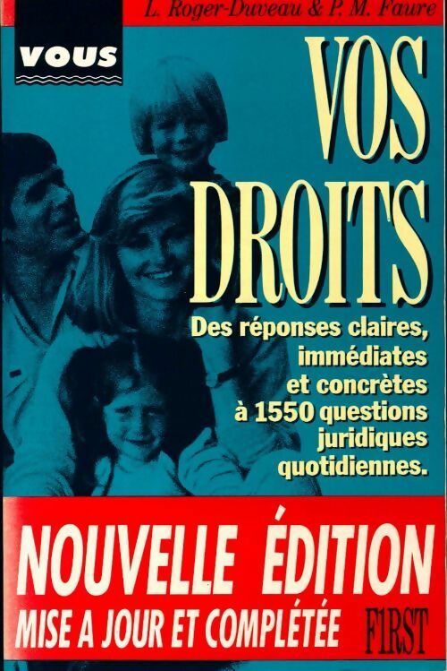 Vos droits - Pierre-Marie Faure - Livre