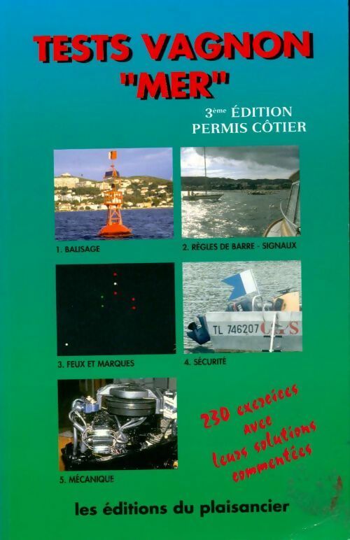 Tests vagnon mer. Permis côtier - Inconnu - Livre
