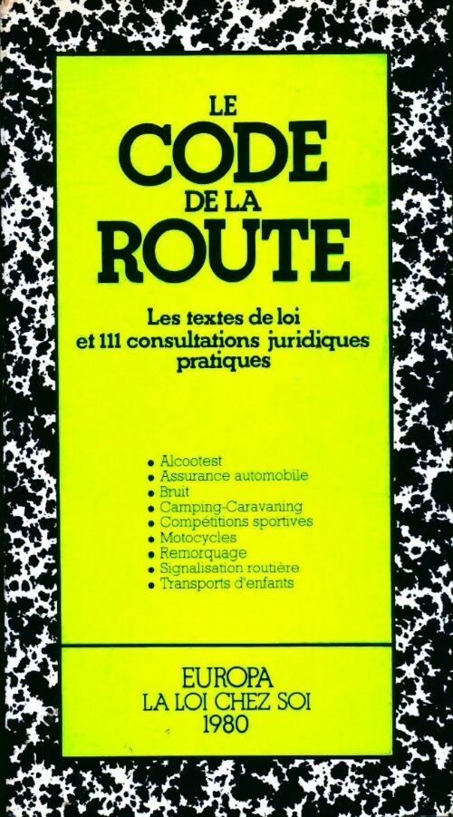 Le code de la route - Pierre Pruvost - Livre